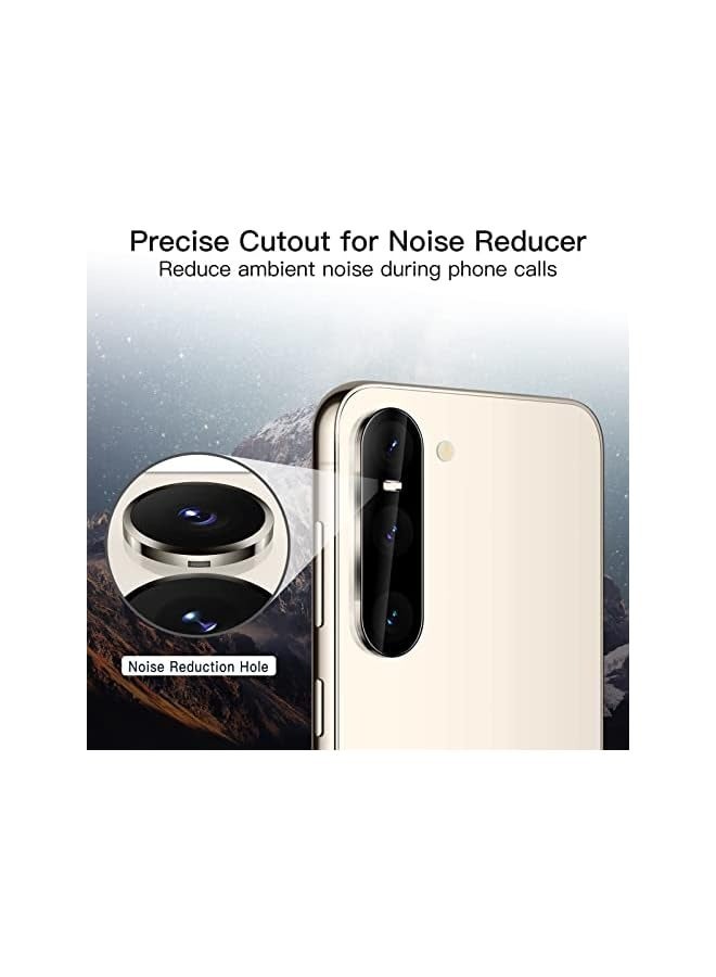 Jetech Screen Protector for Galaxy S23 5G 6.1-Inch with Camera Lens Protector, Tempered Glass Film, Fingerprint ID Compatible, HD Clear, 2-Pack Each - Image 3