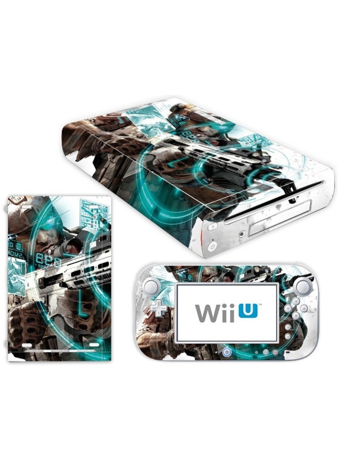 Loquat Direct WIIU Game Machine Stickers PVC Material Personalized Pattern Dustproof Scratch-proof Support Drawing-Color:N2-S0004 - Image 1
