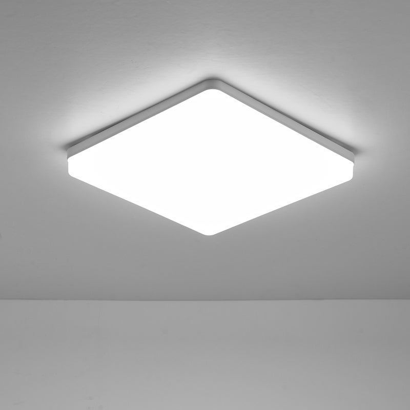LEDs Ceiling Light Flush Mounting 36W Square Ceiling Lamp for Kitchen Bedroom Hallway (6500-7000K White Light) - Image 4