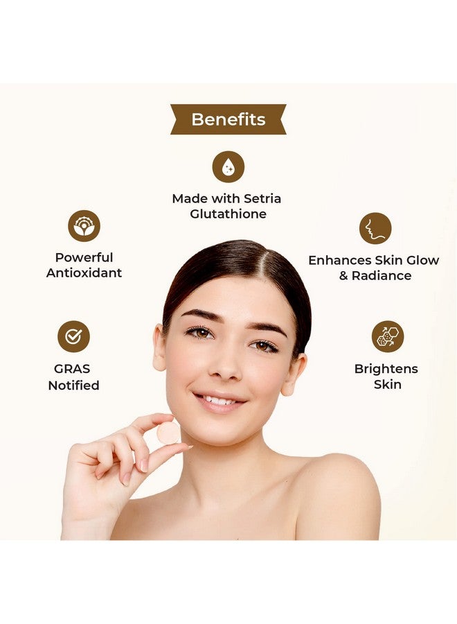 GLUTONE Glutone C Glutathione & Vitamin C Effervescent Tablets| Made with Setria L-Glutathione, Amla extract & Selenium| Even Tone & Glowing Skin| Pack of 15 Tablets - Image 5