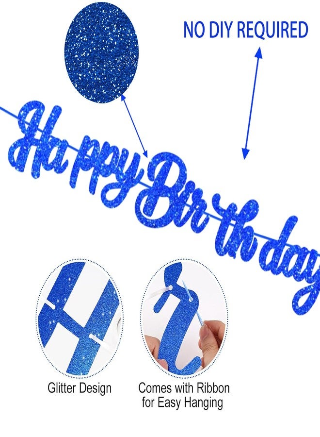 BHNACIER Travel Birthday Party Banners Adventure Awaits Party Decorations Travel Happy Birthday Banner Glitter Travels Adventure Awaits Birthdays Banners Let The Adventure Begin Party Banner for Around the World Travel Party Supplies,Pre-Assembled - Image 3