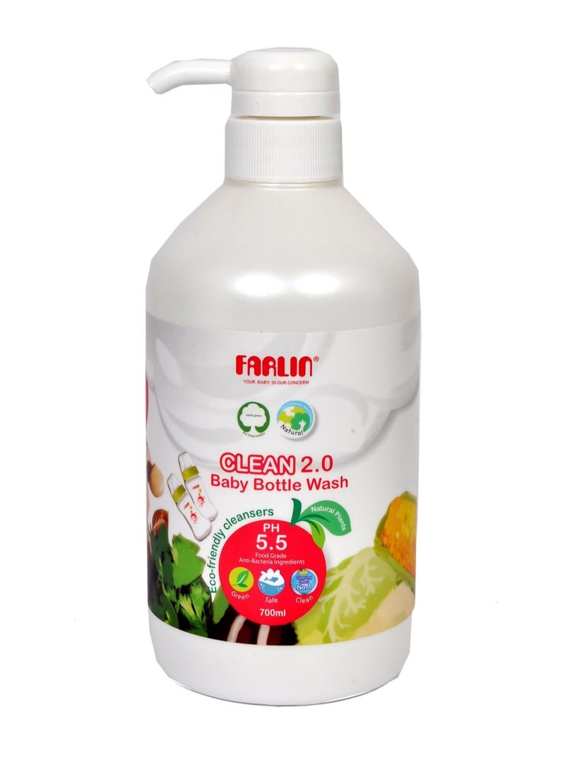 FARLIN Eco-Friendly Clean 2.0 Baby Bottle Wash 700 ml  - Image 3