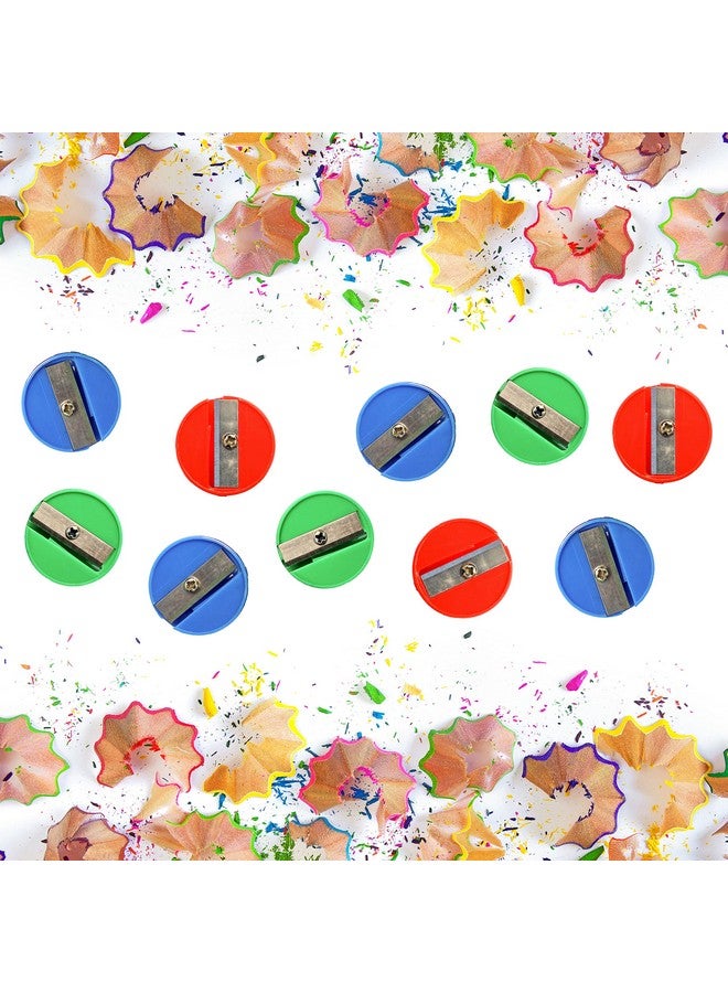 Bedwina Pencil Sharpeners in Bulk - Pack of 144 Pocket Sized Mini Handheld Pencil Sharpener for Kids, Plastic and Colorful for Party Favors, Goodie Bags, Classroom Prizes and School Supplies by Bedwina - Image 3