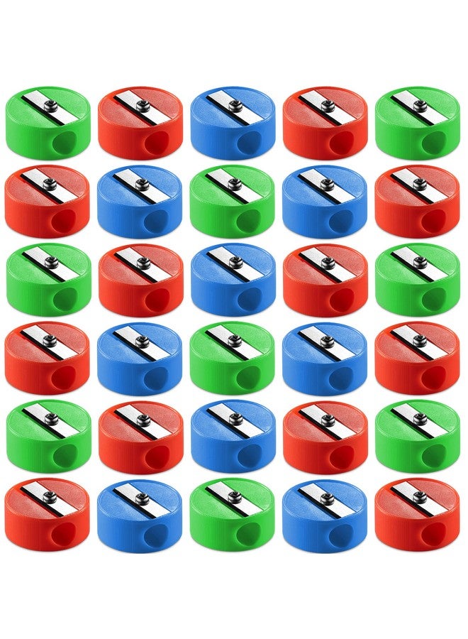 Bedwina Pencil Sharpeners in Bulk - Pack of 144 Pocket Sized Mini Handheld Pencil Sharpener for Kids, Plastic and Colorful for Party Favors, Goodie Bags, Classroom Prizes and School Supplies by Bedwina - Image 1