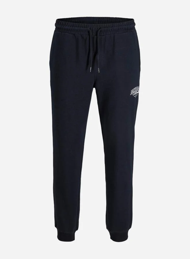 JACK & JONES Jack & Jones JPSTGORDON Logo Print Cuffed Joggers