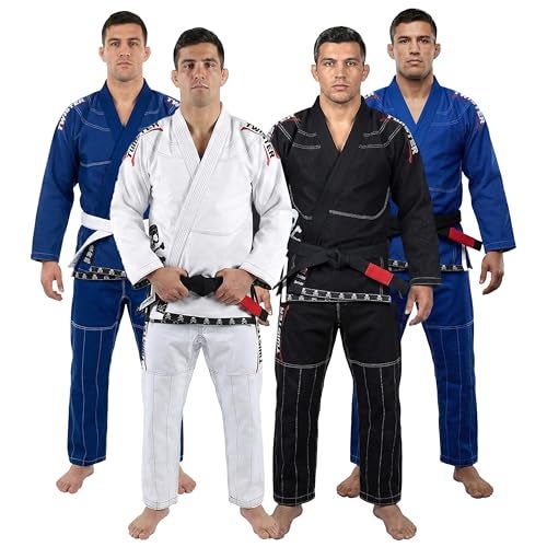twister fight wear Twister Progress 50 Brazilian Jiu Jitsu Gi BJJ Gi Lightweight Preshrunk Pearl Weave With Pants and Jacket 475gram WHITE A2 - Image 1