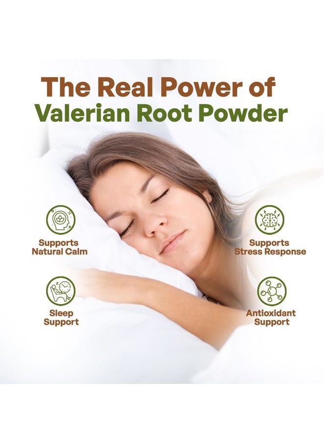 Go Nutra Valerian Root Extract Powder 10:1 Extra Strength 8 oz. Valerian Extract Herbal Supplement - Image 4