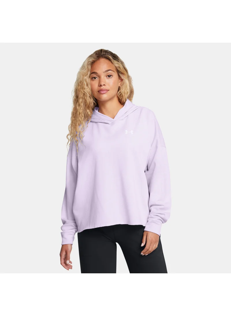 UNDER ARMOUR Women's Rival Logo Hoodie