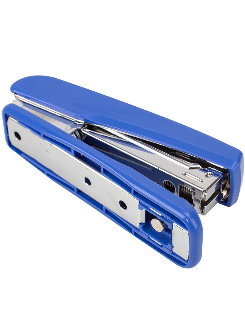 Deli E0306 Stapler - 25 Sheets, 24/6 & 26/6, White/Blue/Black - Image 4