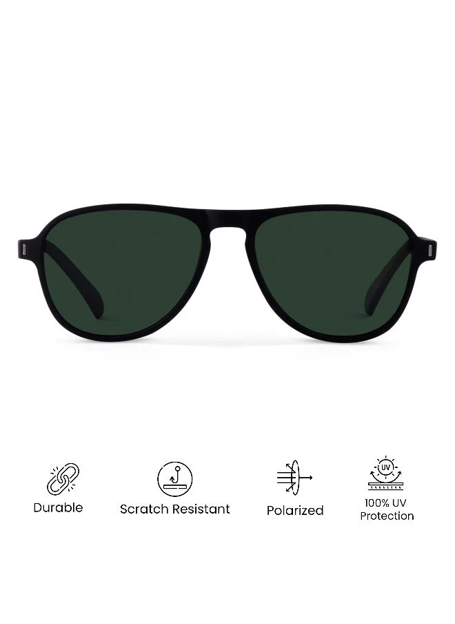 Woggles Unisex polarized aviator sunglasses| 100% UV Protection