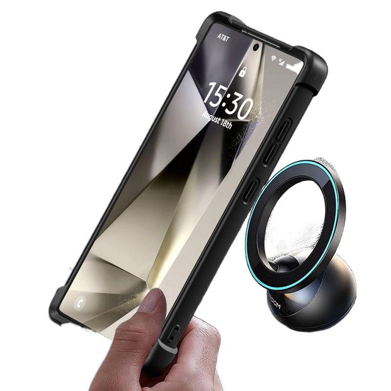 غطاء MagSafe | مغناطيس قوي | Desert | مقاوم للصدمات لـ Samsung S26 Ultra / Samsung S26 | TPU+PC حماية من السقوط - Image 3