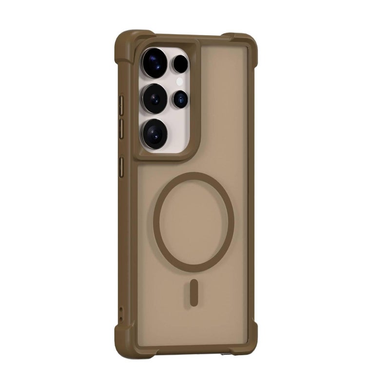 غطاء MagSafe | مغناطيس قوي | Desert | مقاوم للصدمات لـ Samsung S26 Ultra / Samsung S26 | TPU+PC حماية من السقوط - Image 1