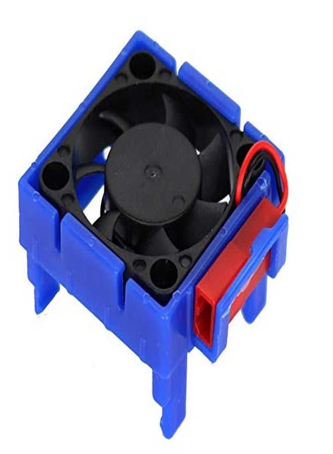 مروحة تبريد Powerhobby لوحدة التحكم الإلكترونية Traxxas Velineon VXL-3 مع مروحة تبريد المحرك 540/550، لون فضي. متوافقة مع: Traxxas Slash/Stampede 2WD / RUSTLER/Bandit/Rally VXL - Image 2