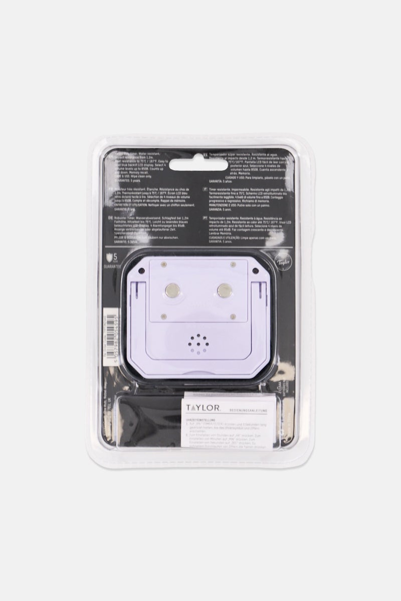 Taylor Pro Splash N Drop Digital Timer With Volume Settings, White - Image 2