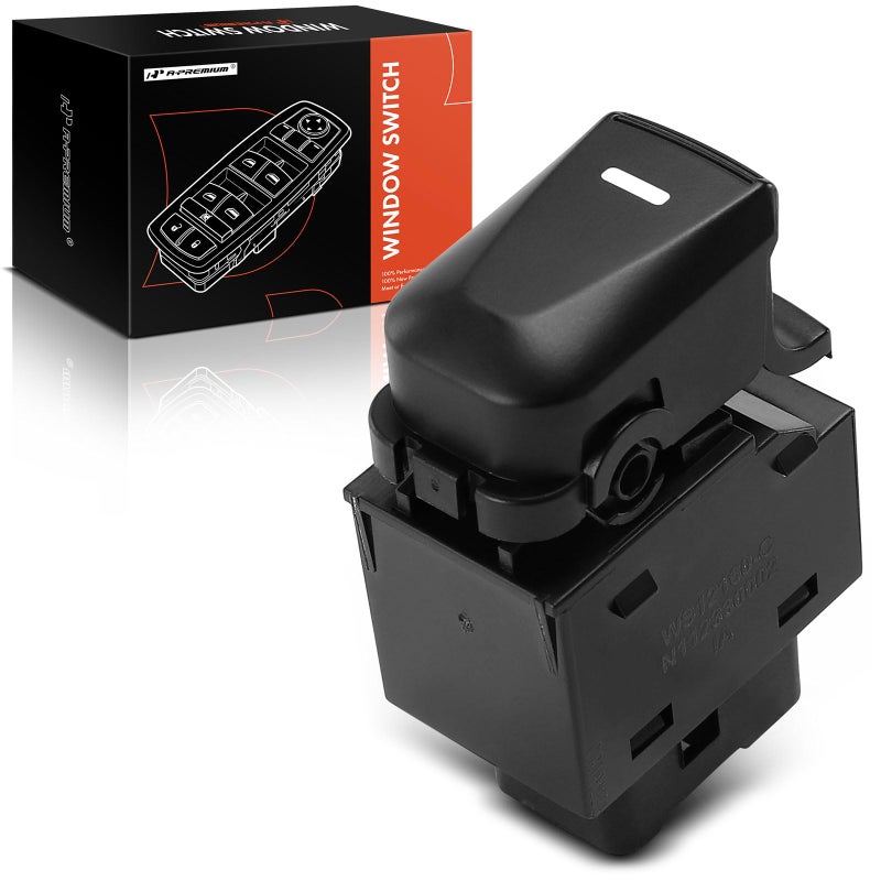 APremium Power Window Switch Compatible with Hyundai Tucson 2010 2011 2012 2013 Rear Left Driver Side Replace 35802S010MBS