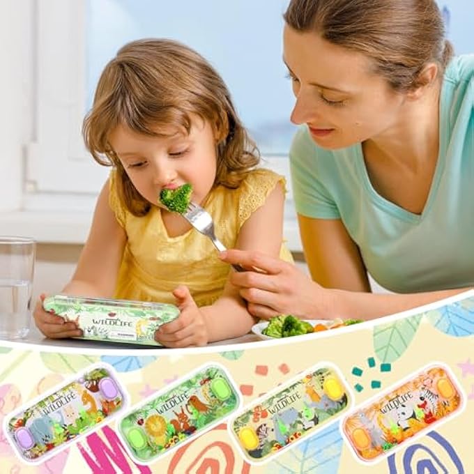 HANDHELD WATER GAME, 4 PACKS ANIMAL THEME WATER RING TOSS HANDHELD GAME PARTY FAVOR WATER GAMES FOR KIDS HANDHELD STOCKING STUFFERS - Image 5