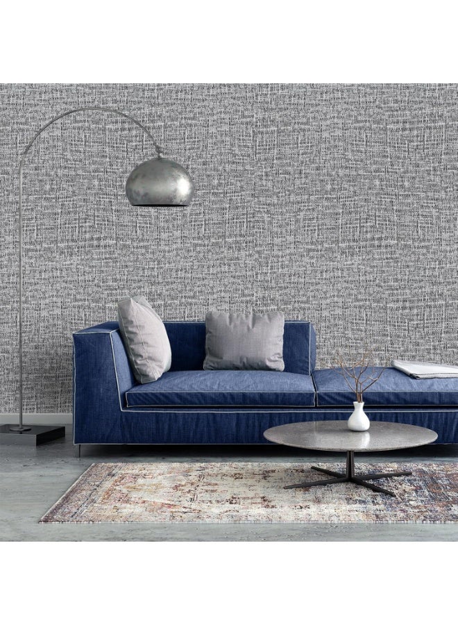 ورق حائط لاصق مقاوم للماء والرطوبة - خلفية بلون موحد (45 سم × 10 م) - Image 4