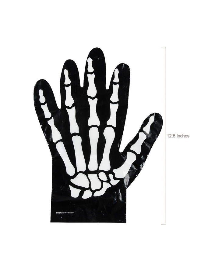 Fun Express Skeleton Hand-Shaped Goody Bag - 12 Pc - Image 2