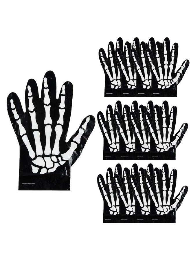 Fun Express Skeleton Hand-Shaped Goody Bag - 12 Pc - Image 1