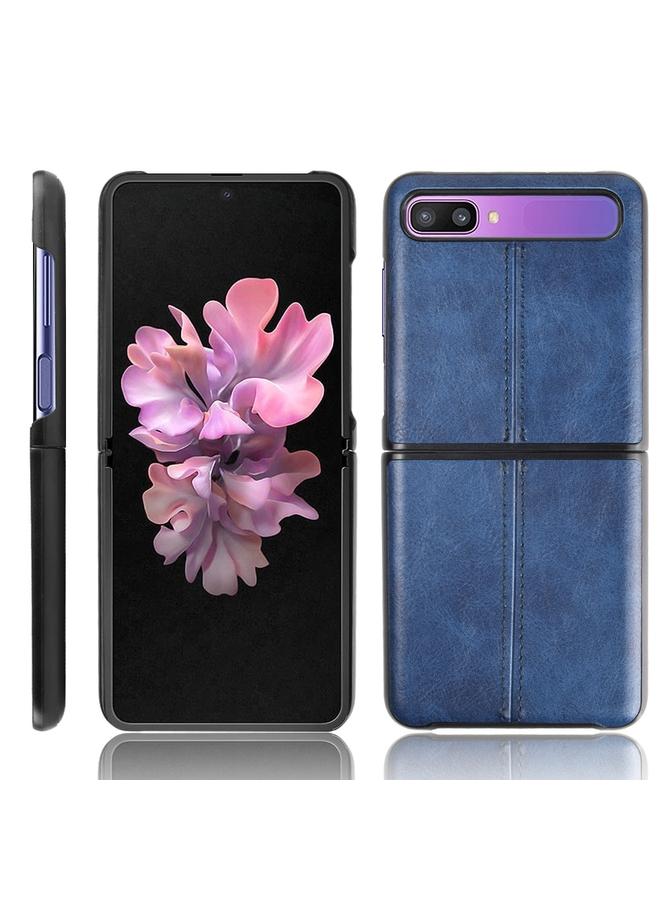 Zaboon Case For Galaxy Z Flip Shockproof Sewing Cow Pattern Skin PC + PU + TPU Case - Image 1
