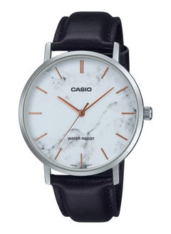CASIO Enticer Series Water Resistant Analog Watch MTP-VT01LM-7A - 40 mm - Black  - Image 1