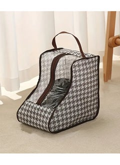 Rozino 2 PCS Houndstooth Non-Woven Multifunctional Dustproof Shoe Storage Bag  - Image 1