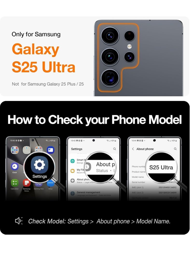 ELTRAZONE Case Compatible with Samsung Galaxy S25 Ultra 6.8" | Clear Magnetic Case for Wireless Charging | Shockproof Camera Protection | Soft TPU Bumper Cover | Scratch-Resistant & Slim Fit | Anti-Yellowing Transparent Design Green - Image 2