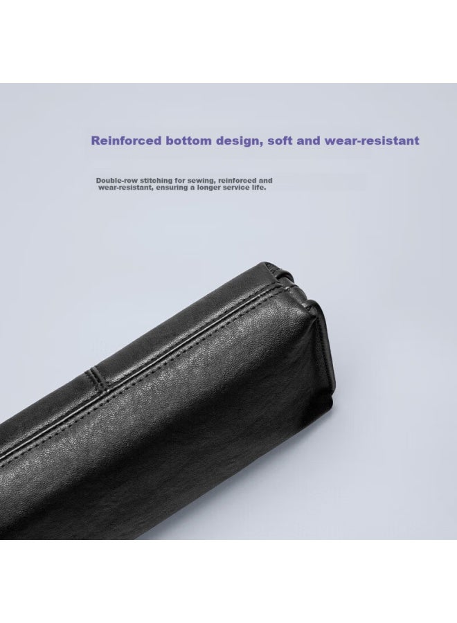 Cow Men's Fashion Genuine Leather Large Capacity First Layer Cowhide Envelope Clutch Bag Casual Handheld Bag C-9888 - Image 4