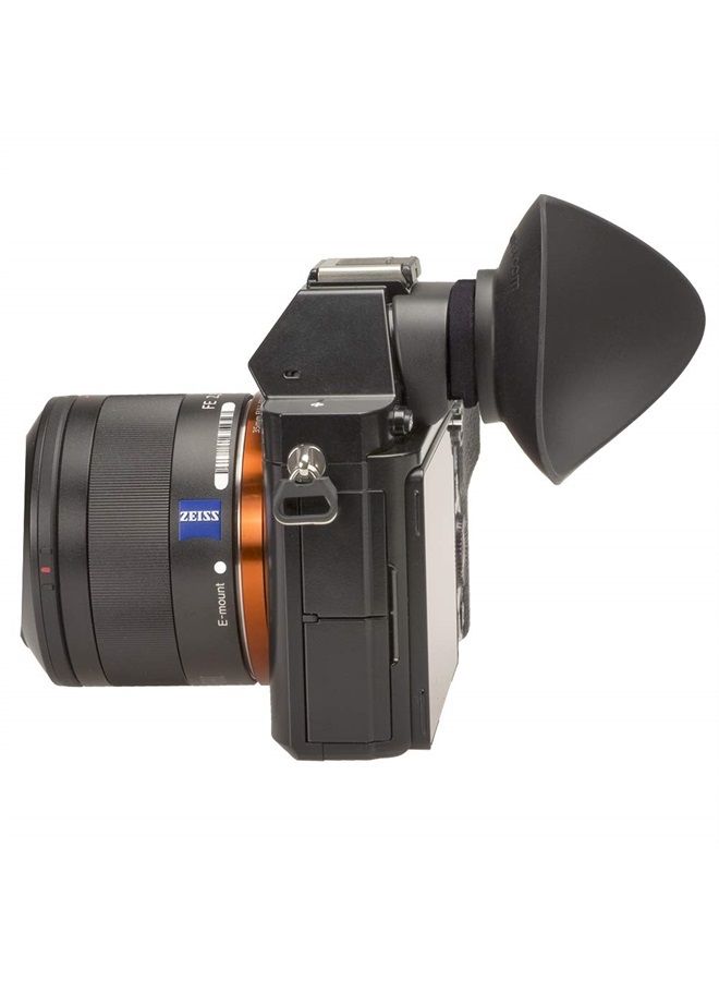 Hoodman Glasses Model HEYESG HoodEYE Camera Eyecup Eye Cup Viewfinder Eye Piece for Sony Alpha7 Alpha7II Alpha7III Alpha7R Alpha7RII Alpha7RIII Alpha7S Alpha7SII Alpha9II A58 A57 A65 - Image 4