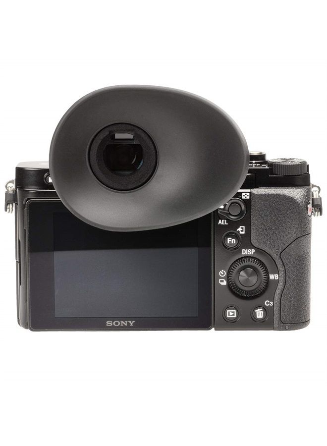 Hoodman Glasses Model HEYESG HoodEYE Camera Eyecup Eye Cup Viewfinder Eye Piece for Sony Alpha7 Alpha7II Alpha7III Alpha7R Alpha7RII Alpha7RIII Alpha7S Alpha7SII Alpha9II A58 A57 A65 - Image 3