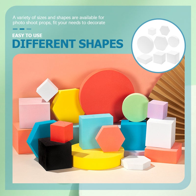 8pcs Photo Props Foams Cube Photography Prop Background Props for Jewelry - Image 3