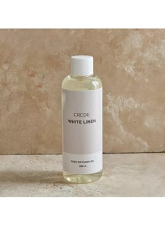هوم بوكس عبوة إعادة تعبئة زيت عطري من Crede White Linen Reed - 200 مل  - Image 1