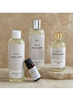 هوم بوكس عبوة إعادة تعبئة زيت عطري من Crede White Linen Reed - 200 مل  - Image 3
