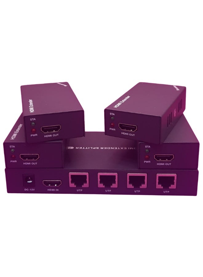 موسع ومقسم HDMI 1×4 - Image 1