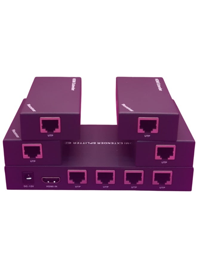 موسع ومقسم HDMI 1×4 - Image 2