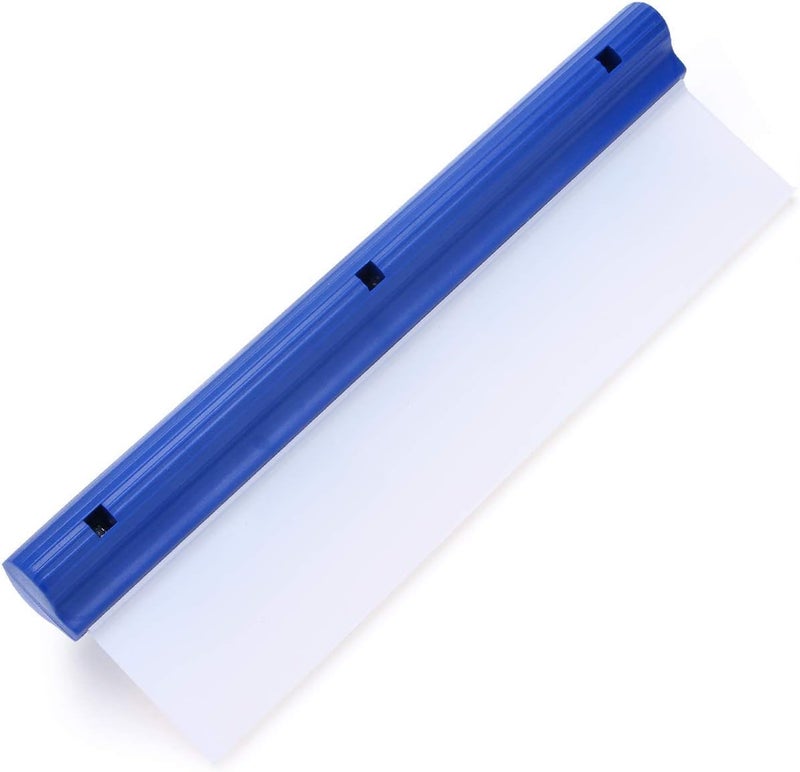Forgrace Car Squeegee 12 Inch Flexible T-Bar Water Blade Silicone Squeegee for Car or Home Glass Blue Handle - Image 3