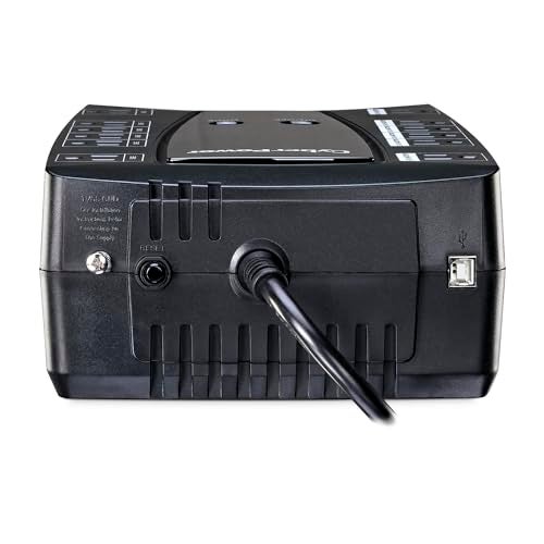 CyberPower AVRG750U AVR UPS System, 750VA/450W, 12 Outlets, Compact - Image 4