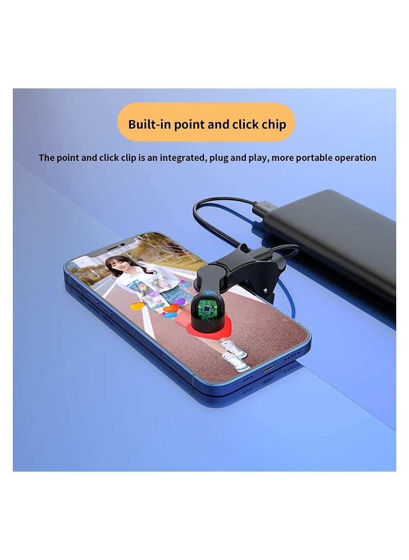 SYOSI - Automatic Clicker for Smartphone,Simulated Finger Click USB Simulator Tablet Screen Pusher for Game, Streaming, Reward Task - Image 1