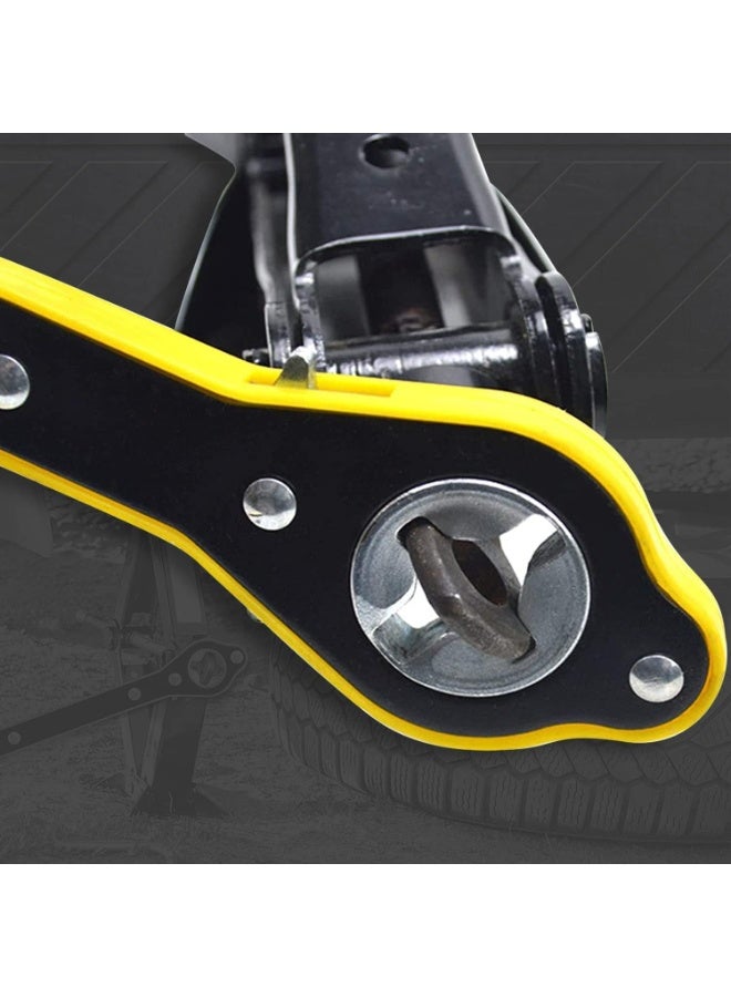 Auto Ratchet Wrench with Long Handle - Labor-Saving Tire Jack Tool for Cars, Trucks, SUVs, and Vans - Image 4