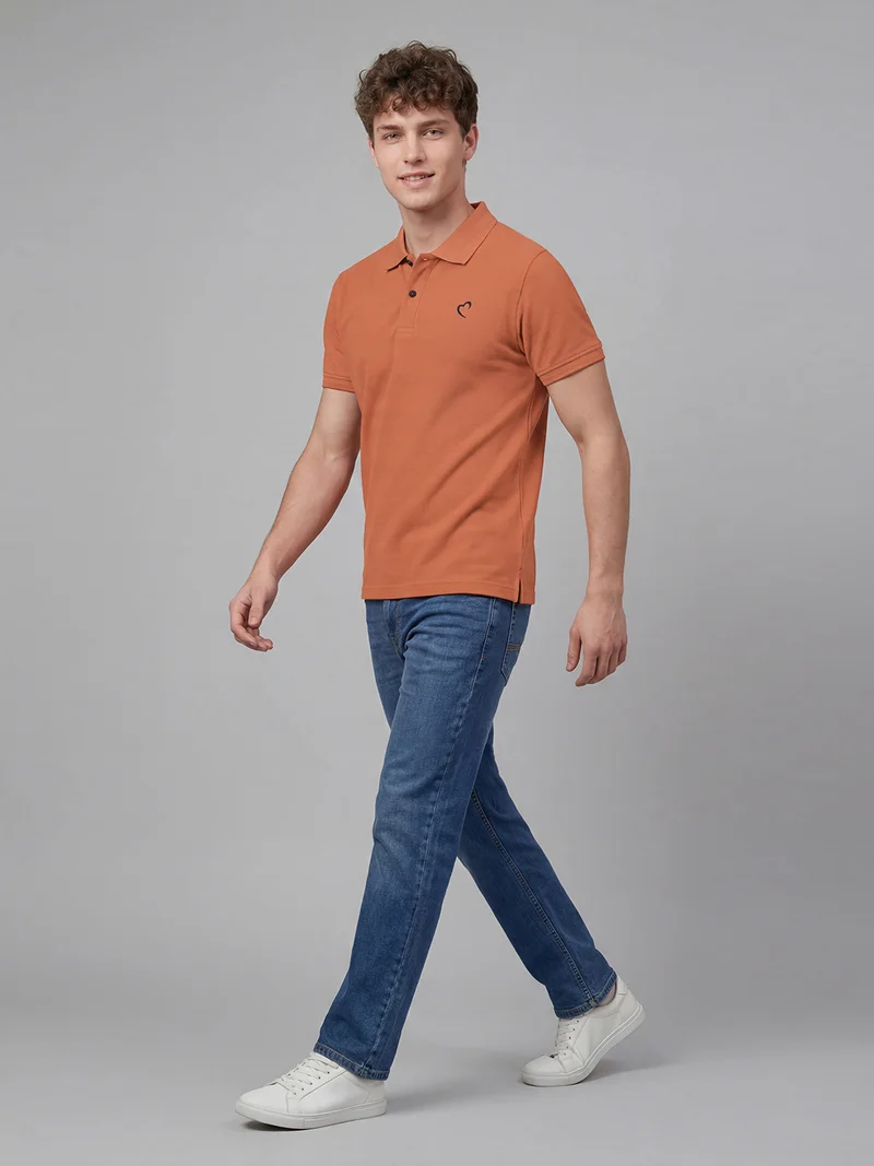 Being Human Men Polo Collar T-shirt