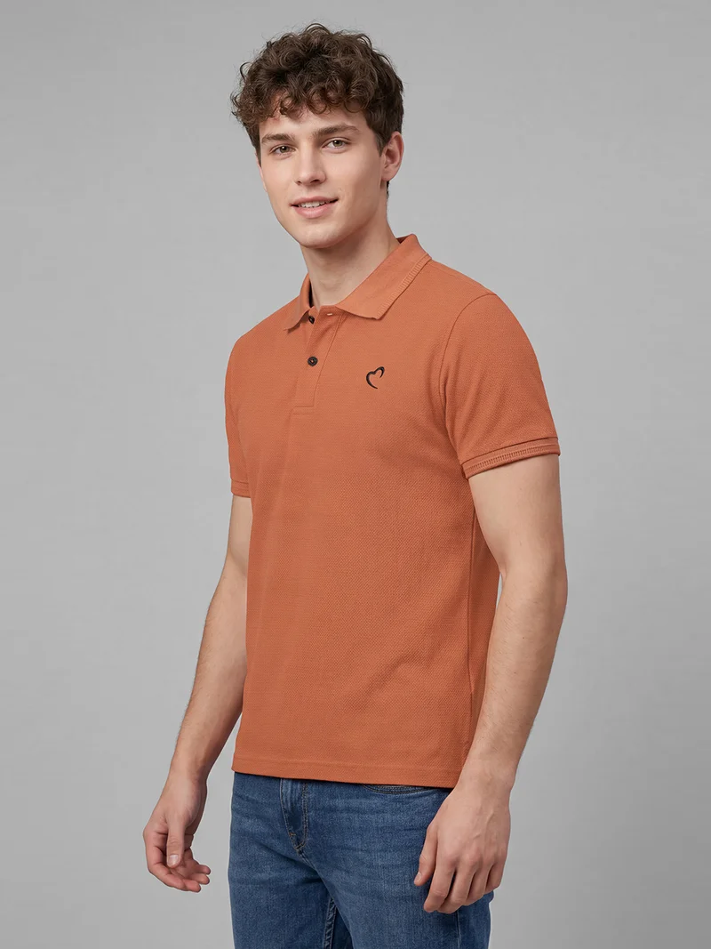 Being Human Men Polo Collar T-shirt