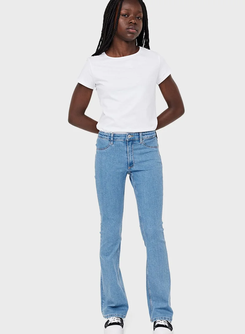 H&M Kids Denim Flared Leg Jeans