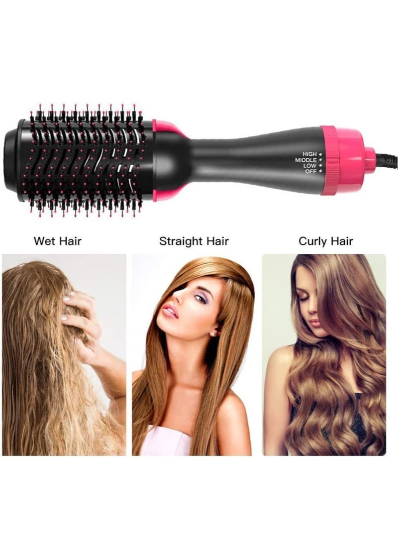 ELTRAZONE Hot Air Brush One Step Hair Dryer & Curly Hair Comb for All Hair Type with Anti-Scald Feature Multi-Functional High-Power 3-in-1 Salon - Image 5