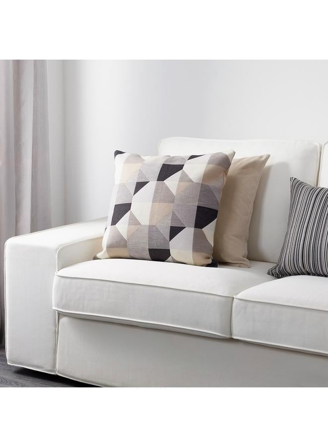 Zaboon Cushion cover, beige, 50x50 cm - Image 5