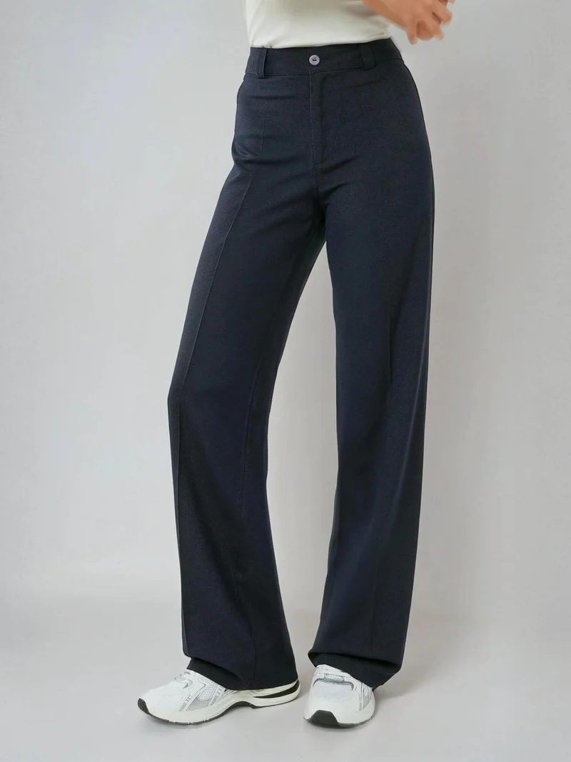 HICCUP High Waist Straight Leg Pants