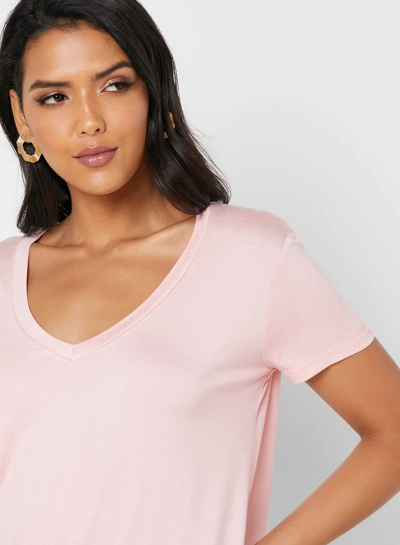 ELLA Essential V Neck T-Shirt