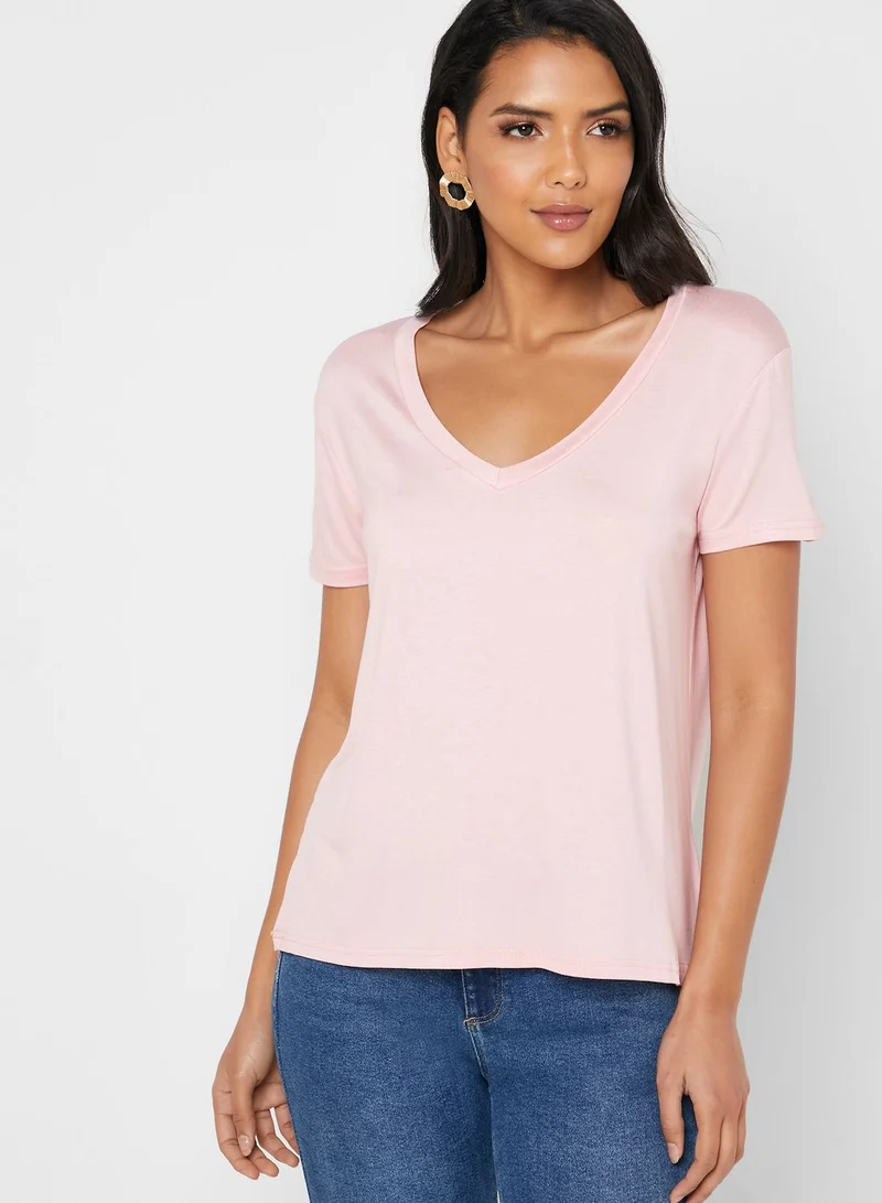 ELLA Essential V Neck T-Shirt