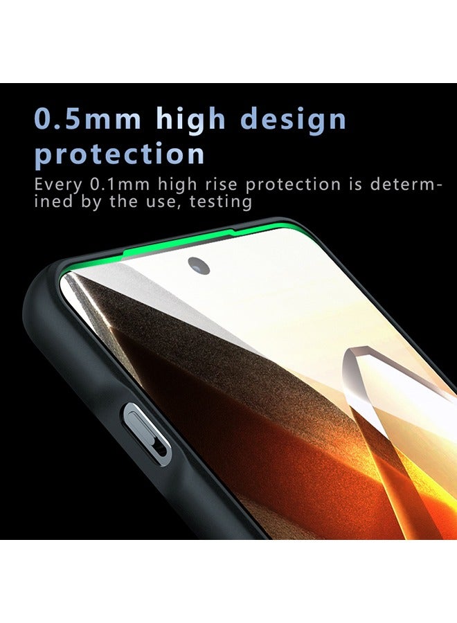 general Case for OnePlus 13 5G, Frosted Translucent Back Protective Slim Phone Cover, Anti-Fingerprints, Anti-Fall Drop Protection, Shockproof Case for OnePlus 13 5G (Black) - Image 5