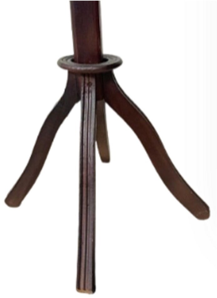 Generic - Elegant Wooden Clothes Hanger Dark Brown - Image 1