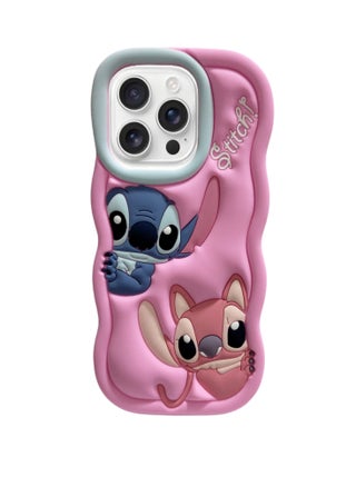 3D Cute Microfiber Silicone Case for iPhone 16 Pro Max (Cartoon Stitch) (Pink) - pzsku/ZC5A98D69CE17AAA5C2E7Z/45/_/1738006566/ea1214be-44c2-40fb-8541-4984eda2df54